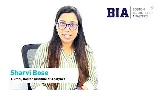 Sharvi Bose’s Testimonial: Classroom-based Expert-Led Data Science & AI Course at BIA