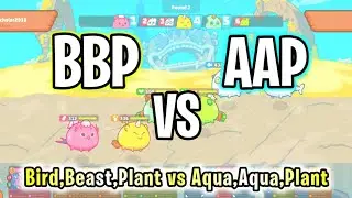 BBP VS AAP (Aqua, Aqua with Upstream, Plant) BBP Strategy/Gameplay Season 19 Axie Infinity