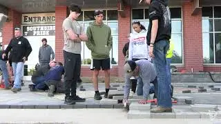 PLSHS Students Construct Garden of the Gods