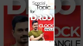 DRDO Clock angle🔥 | Special Topic | By Atul Sir | Exam Short | Make It Easy: Mechanical