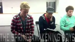 Spring Awakening Rehearsal Week 1 - Oscar Theatre Company, Australia