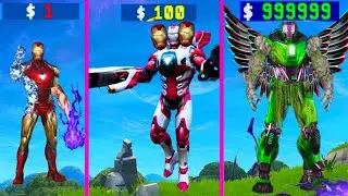 $1 IRON-MAN to $100,000,000 GOD IRON-MAN 😱 | GTA 5