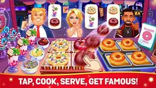 Cooking Dream Gameplay Android / iOS  Crazy Chef Restaurant cooking games