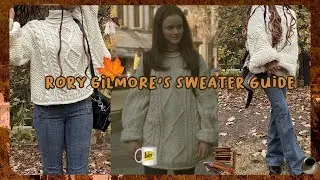 🍂☕Rory Gilmore’s Cable Knit Sweater Knitting Guide (perfect for beginners!) | Full Tutorial