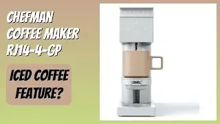 REVIEW (2025): Chefman Coffee Maker RJ14-4-GP. Features