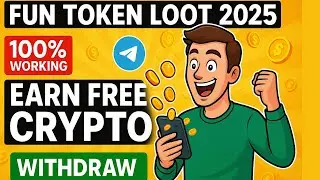 🔥 Fun Token Viral LOOT 2025 | FREE $CRYPTO! Spin & Quiz Every 30 Mins 🤑