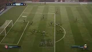 Arsenal 4-1 FC Barcelona comeback CL Fifa 18