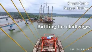 Battling the challenges | Zuari Cable Stayed Bridge | Dilip Buildcon Ltd. | Superstructure