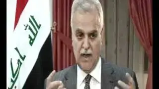 Iraqi Vice president tariq Al-Hashemi