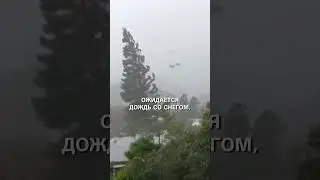 Оранжевый уровень опасности в Беларуси из-за циклона #Belarus #Weather #Orange Level #Cyclone