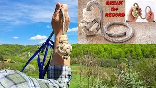 Long Distance Outdoor Throwing Rope Ball / Dog Toy out of Rope - Learn How to Make