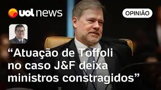 Toffoli deveria se afastar de decis&otilde;es do caso J&F; &eacute; o melhor para biografia dele e do STF | Tales