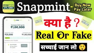 Snapmint App Real Or Fake? 🤔 | Snapmint Full Review 2026 | Snapmint Se Shopping Kaise Kare