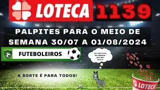 DICAS LOTECA 1139 - ACUMULADO 500 MIL REAIS