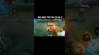 bro meet the two of me💀 #mlbb #mobilelegends #ingame #ML #dyrroth