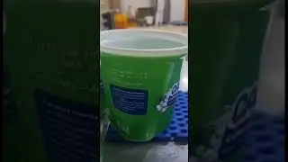 Laser Date & Price Printing on Yogurt Containers | Industrial Food Packaging