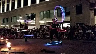 Sisters of Spin - LED Hula Hoop