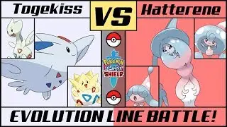 TOGEKISS vs HATTERENE - Evolution Line Battle