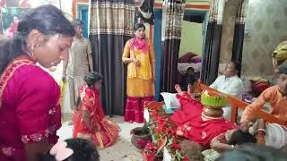 अष्टमी के दिन माता दुर्गा विराजमान हुआ ll KUWARI MATA Kataro durg jila#Navratri kuwarimata 2024