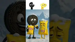 LAY'S X Oreo Sprunki OC - Lay&rsquo;s Chips X Oreo From Smile to Tears 😍😭