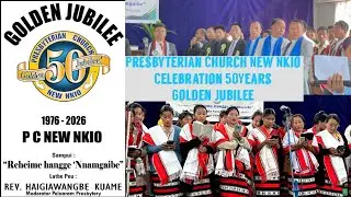Golden Jubilee Service Presbyterian Church New Nkio.Nagaland(4/01/2026)