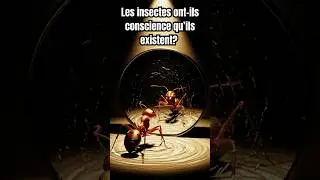 Les insectes ont-ils conscience qu'ils existent? (Le test du miroir)