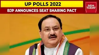 BJP's Seat Share Deal: JP Nadda Says BJP Will Fight UP Election With Apna Dal (S), Nishad Party