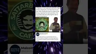 In Pakistan, a man opened a cafe with a logo similar to starbucks