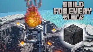 Сборка Minecraft для любого блока: базальтовая огненная яма