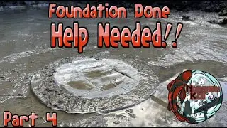 Building My DREAM Koi Pond | Foundation done | Part 4