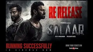 Salaar Re-release Celebrations | In Cinemas Now | Prabhas | Prithviraj Sukumaran | Hombale Films