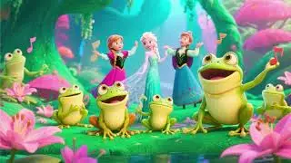 &ldquo;Frogs and Lilies with Elsa 4 🐸🌸❄️ | Magical Kids Garden Song&rdquo;