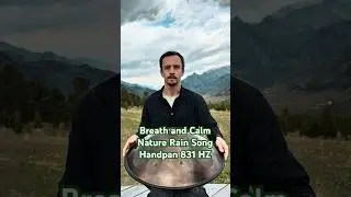Handpan cover to tune your mind for the upcoming meditation #handpan #hangdrum #soundhealing #ханг