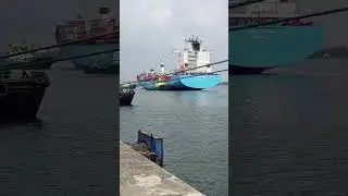 Ship arrival at Onne seaport #sea  #seaportservices #seaports #shortvideo #shipping