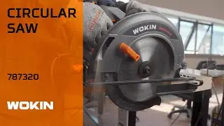 WOKIN 2000W Circular Saw 4800RPM Corded Circular Saw with Adjustable Cutting Depth