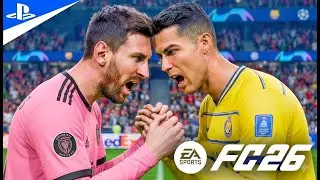 RONALDO VS MESSI 🔴 LIVE STREAM FC 26 Gameplay |🔥 Portugal vs Argentina | Al Nassr vs Inter Miami