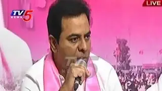 TRS Party Manifesto for GHMC Elections | KTR Speech | TV5 News
