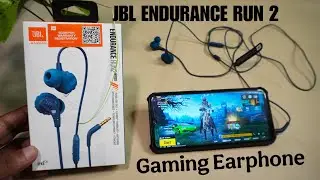 JBL Endurance Run 2 Earphone Unboxing and Review || Best Gaming and Music Earphone