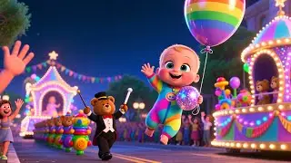 Sparkle Town Balloon Ride | Best Nursery Rhymes and Kids Songs Collection