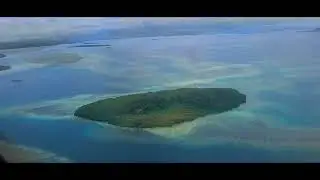 Plane  navigating to land at Buka Airport. 2023 January 15