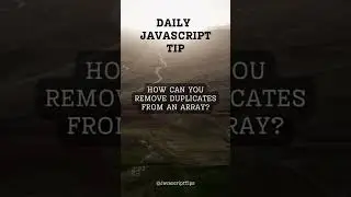 Efficient Methods to Remove Duplicates from an Array
