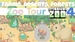 Let's Build a Zoo || ZOO TOUR || Flora & Fauna Zoo || Vanilla and Friends Ep.4