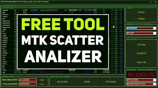 [ Free Tool ] MTK Scatter Analyzer Tools