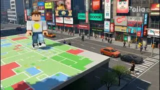 Roblox ai city walk.