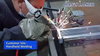 On-Site Handheld Laser Welding & Cleaning