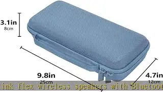 co2CREA Hard Travel Case Replacement for Bose SoundLink Flex Bluetooth Portable Speaker (Stone Blue