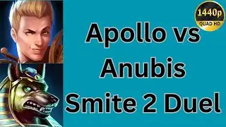 Apollo vs Anubis. Smite 2 Duel