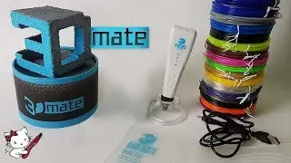 3D Pen |  3Dmate Logo &hearts; with the 3Dmate pen + design mat!