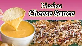 Easy Homemade  Cheese  Sauce Recipe | Nachos Cheese Sauce  | Low Budget Cheese sauce Recipe