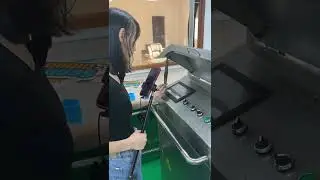 Candle wax and fragrance mixing and filling machine live show